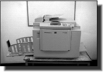 The duplicating machine in Zimbabwe